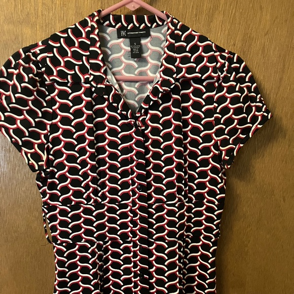 INC International Concepts blouse size small - Picture 1 of 3
